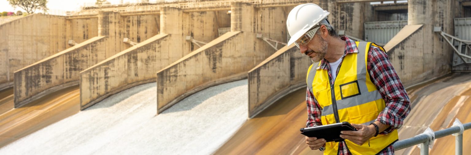 Hydro power station support infrastructure inspection - Inspectahire UK